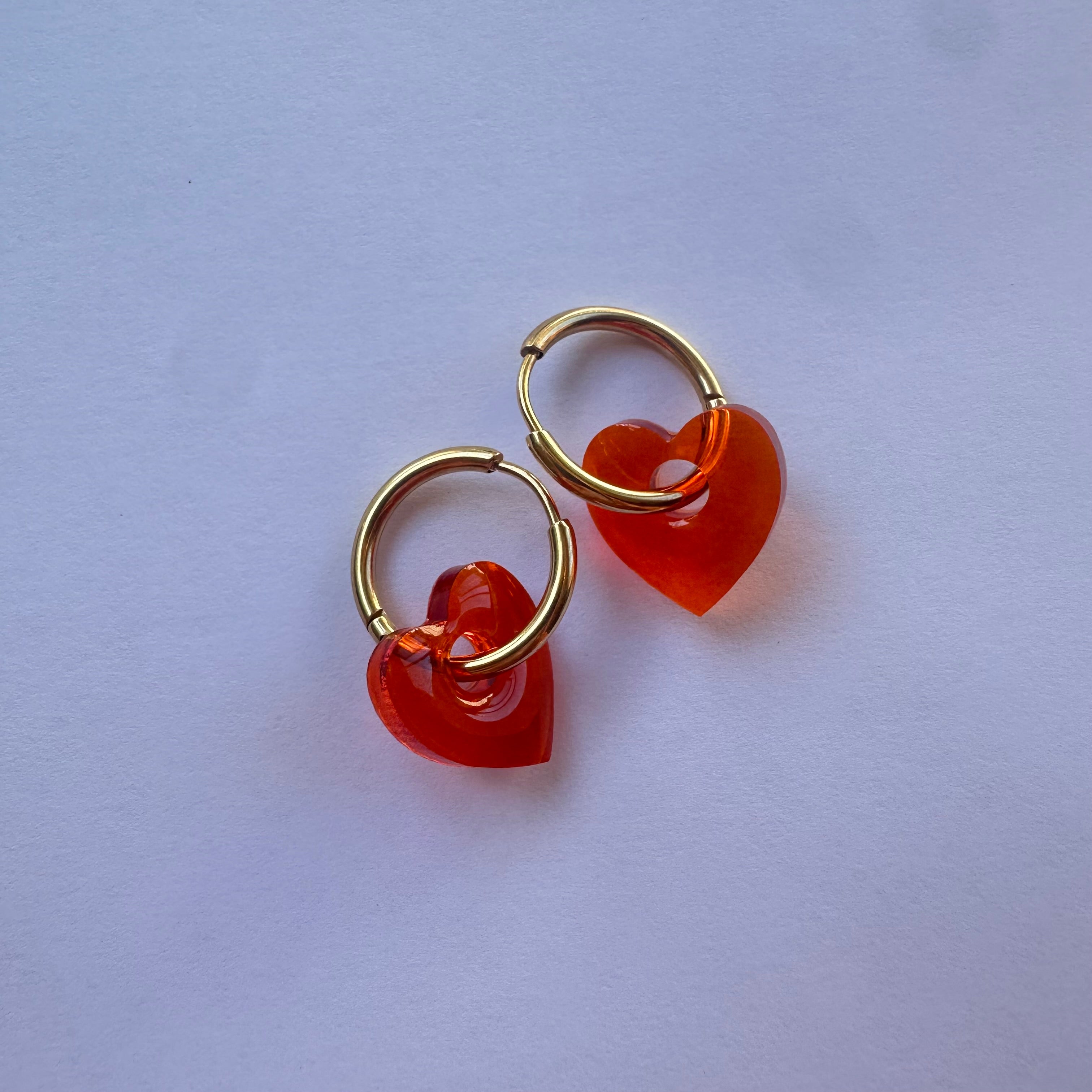 Soft heart Red